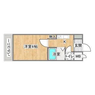 コート・デュ・ローズ【4階】の間取り