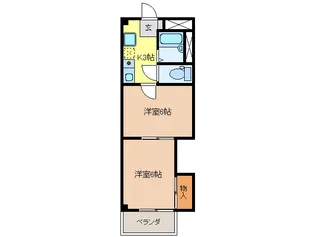 シティコープ北町【2階】の間取り