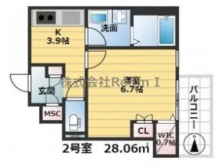 トラウテスハイム 旭化成ヘーベルメゾンHEBEL HAUS【2階】の間取り