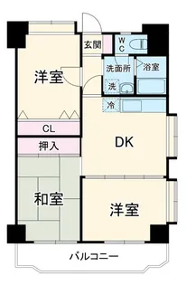 フレンドシップ99【3階】の間取り