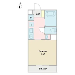 サナーレ亀戸【3階】の間取り