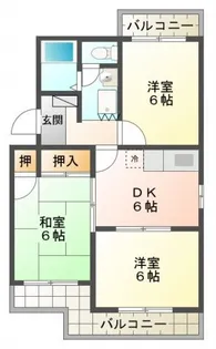 BOW&ARROW【2階】の間取り
