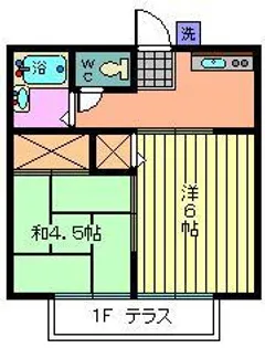 カナディアンハイツヤマサキ【2階】の間取り