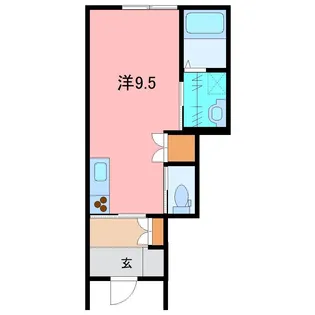 1Rの間取り画像