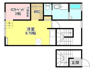 cocoro (ココロ)【2階】の間取り