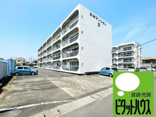 天神マンション 2号棟【3階】の外観