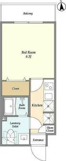 埼玉県草加市氷川町【マンション】の間取り