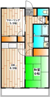 神奈川県横浜市港北区綱島西2【マンション】の間取り