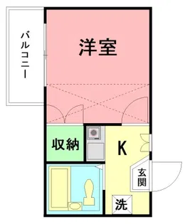 アステル藤沢【1階】の間取り