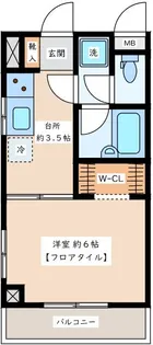 Le Clair【2階】の間取り
