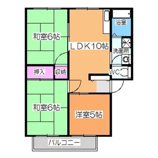 コンドミニオ百舌鳥【3階】の間取り