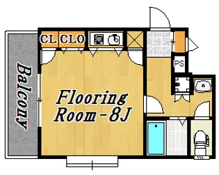 ForestCourt 葛西【2階】の間取り