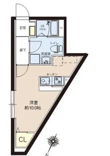 東京都足立区伊興4【マンション】の間取り