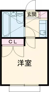 スカイピア赤塚【2階】の間取り