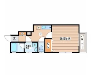 アスコット大野田【1階】の間取り