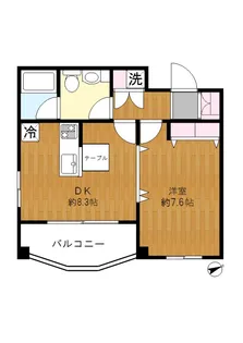 メゾンヴァンベール【3階】の間取り