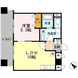 La Esperanza【3階】の間取り