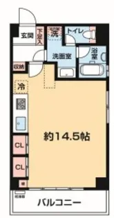 ル・パルク大塚【4階】の間取り