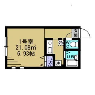 東京都小金井市本町3【マンション】の間取り