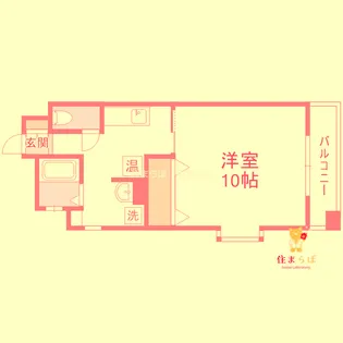 大阪府大阪市北区本庄東2【マンション】の間取り