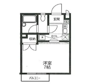 ラ・メゾン・ブロンシュ相模大野【2階】の間取り