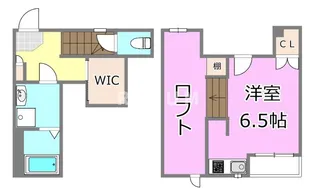 千葉県千葉市中央区道場南1【アパート】の間取り