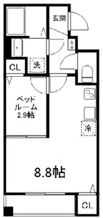 千葉県船橋市東船橋3【マンション】の間取り