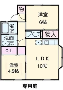 セジュールRYU【1階】の間取り