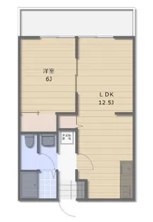 コーポメイ&マイT【1階】の間取り