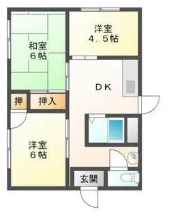 岡山県岡山市東区益野町【一戸建】の間取り