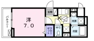 パークハイム常盤台【1階】の間取り