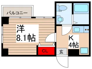 North Field 飯能【1階】の間取り