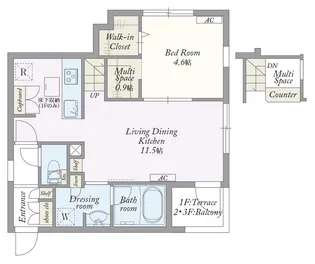 My Syle Vintage 柏あけぼの【3階】の間取り