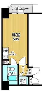 ダイアパレス石神井公園第2【5階】の間取り