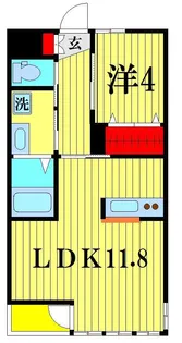 ヴェール・コリーヌ【2階】の間取り