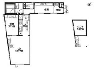 デコール代官山【2階】の間取り