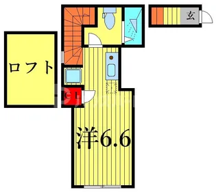 バーミープレイス葛西【2階】の間取り