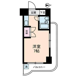エレガンス綾瀬6【3階】の間取り
