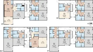 ラシクラス西落合【2階】の間取り
