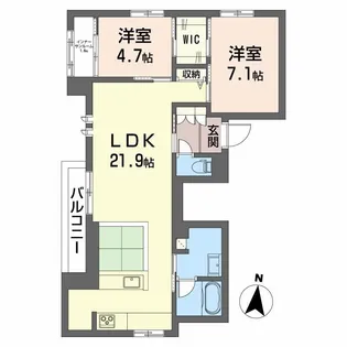 リオ・ブランコ【2階】の間取り
