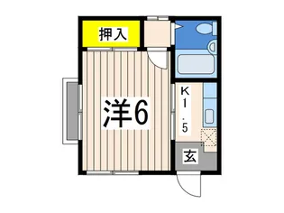 グリーンハイツ【2階】の間取り