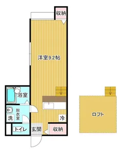 メゾン・YOU【1階】の間取り