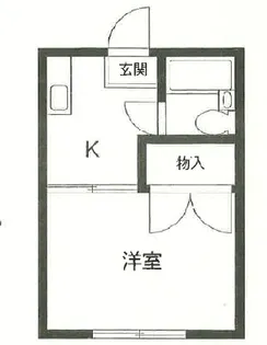 ハイツ白樺II【1階】の間取り