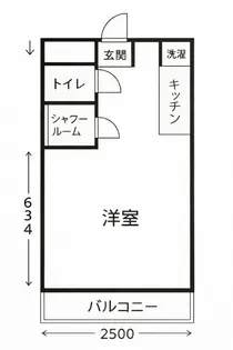 TOP浅草【5階】の間取り