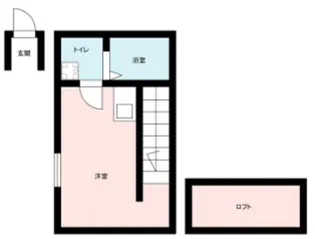 鷺宮PEACE-CUBE1【2階】の間取り