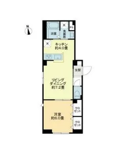 ルミケオ町【1階】の間取り