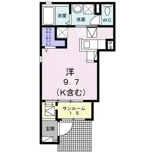 レガシィ フォーエバー【1階】の間取り