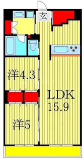 ART RESIDENCE IN OoTAKA-no-MORI【3階】の間取り