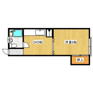 ビラ長月【1階】の間取り