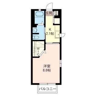 メゾンT【1階】の間取り